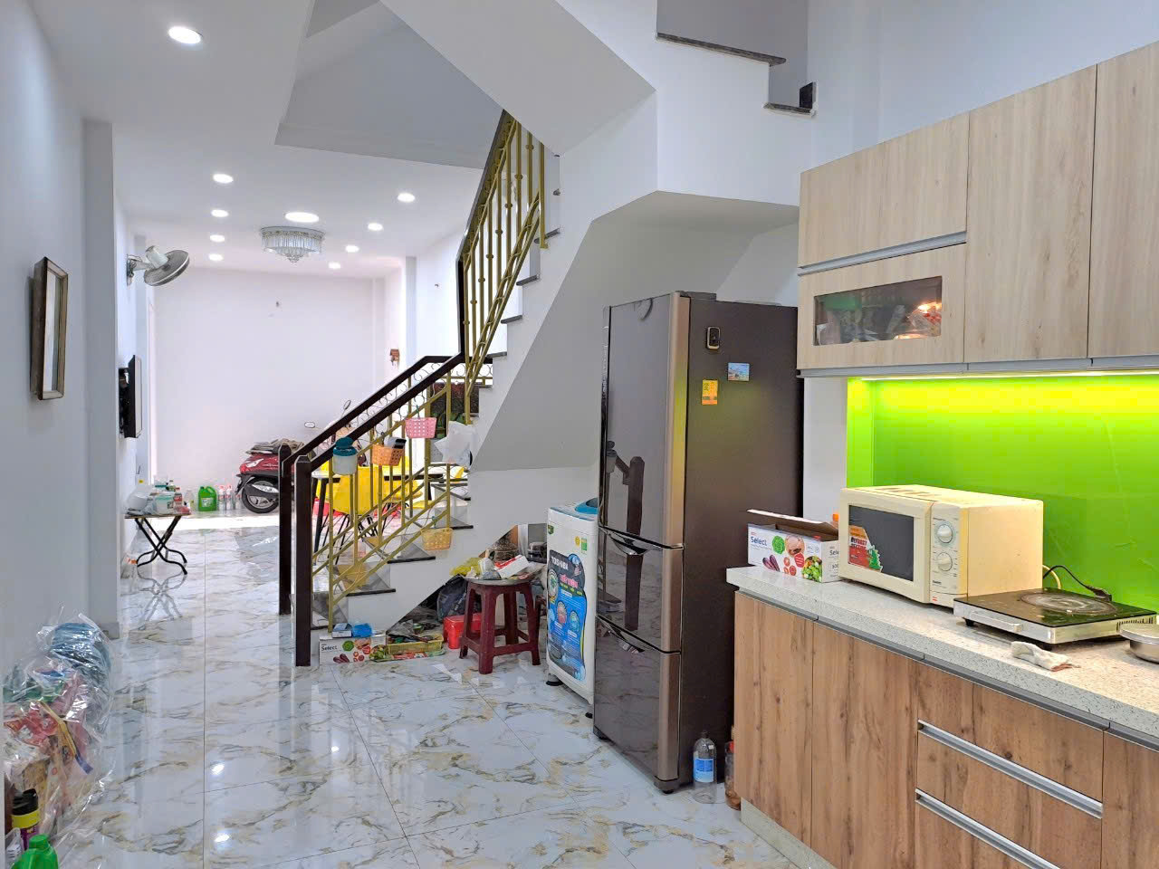 Nhà đẹp mới xây 2022, 84m²  x 4 tầng, hẻm xe hơi, gần ngã tư Phú Nhuận, giá 9 tỷ TL - Ảnh 4