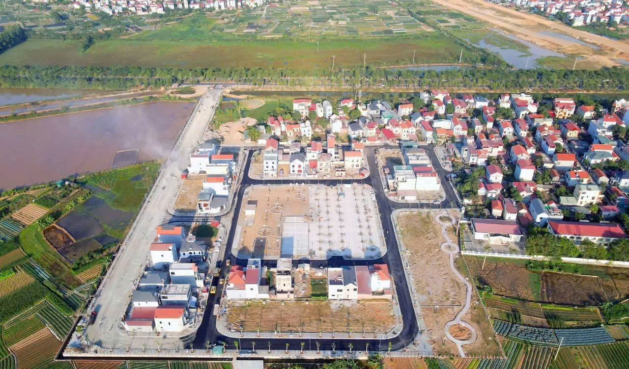 🏡 BÁN LÔ ĐẤT 180M² – BĂNG 2 KHU TĐC NỘI ĐỒNG, MÊ LINH – GẦN VÀNH ĐAI 4 🌟<br>💎 Lô đất đẹp, hai mặt - Ảnh 1