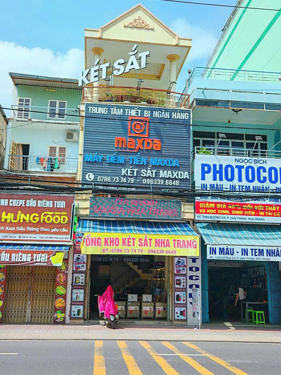 Bán nhà 3 tầng mặt tiền đường 2/4 - phường Vạn Thạnh - Nha Trang. giá bán 12 tỷ - Ảnh chính