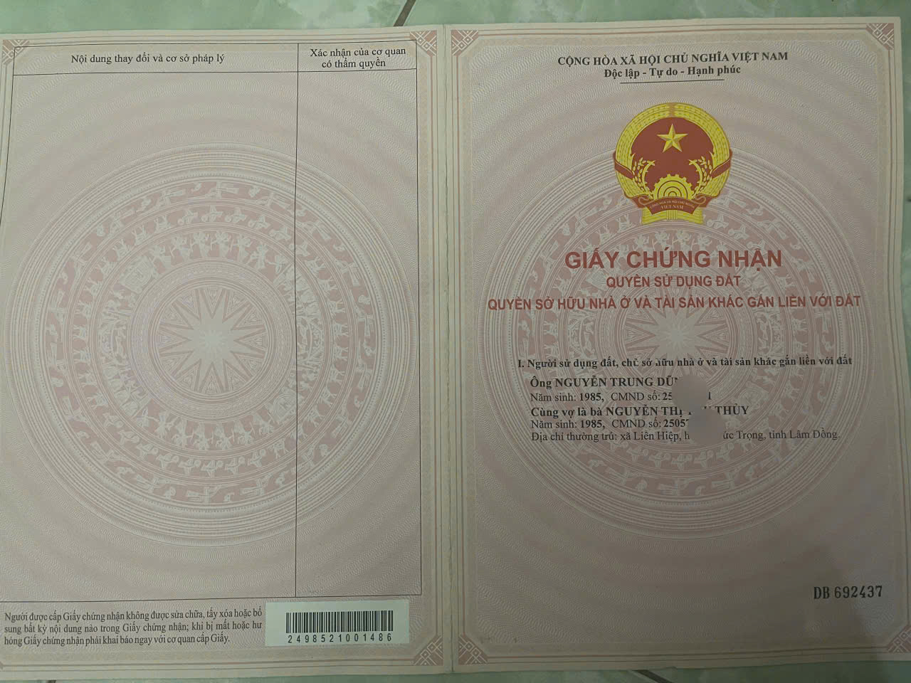 ĐẤT ĐẸP – GIÁ ĐẦU TƯ - CẦN BÁN GẤP LÔ ĐẤT TRỒNG CÂY LÂU NĂM  TẠI NINH GIA , Đức Trọng, Lâm Đồng - Ảnh 1