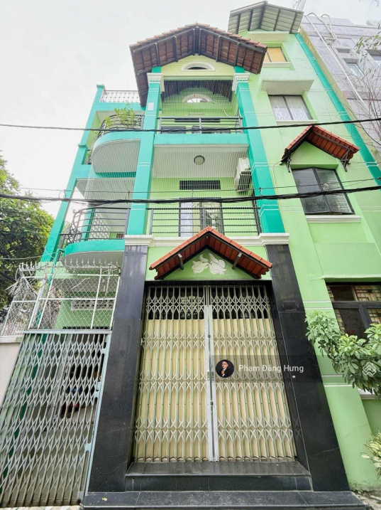 Gấp! Nhà 92m2, ngang 9m, hẻm oto 4.5m, sát mặ tiền Hoàng Hoa Thám. Bình Thạnh, 4 tầng, 15.9 tỷ TL - Ảnh chính