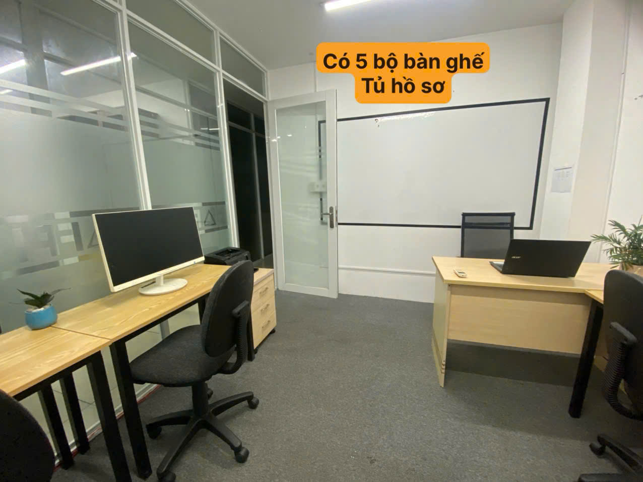 🎯 Văn phòng 3 người chỉ 3,5 triệu – Vào làm ngay, không lo bàn, ghế hay đặt cọc! - Ảnh 1