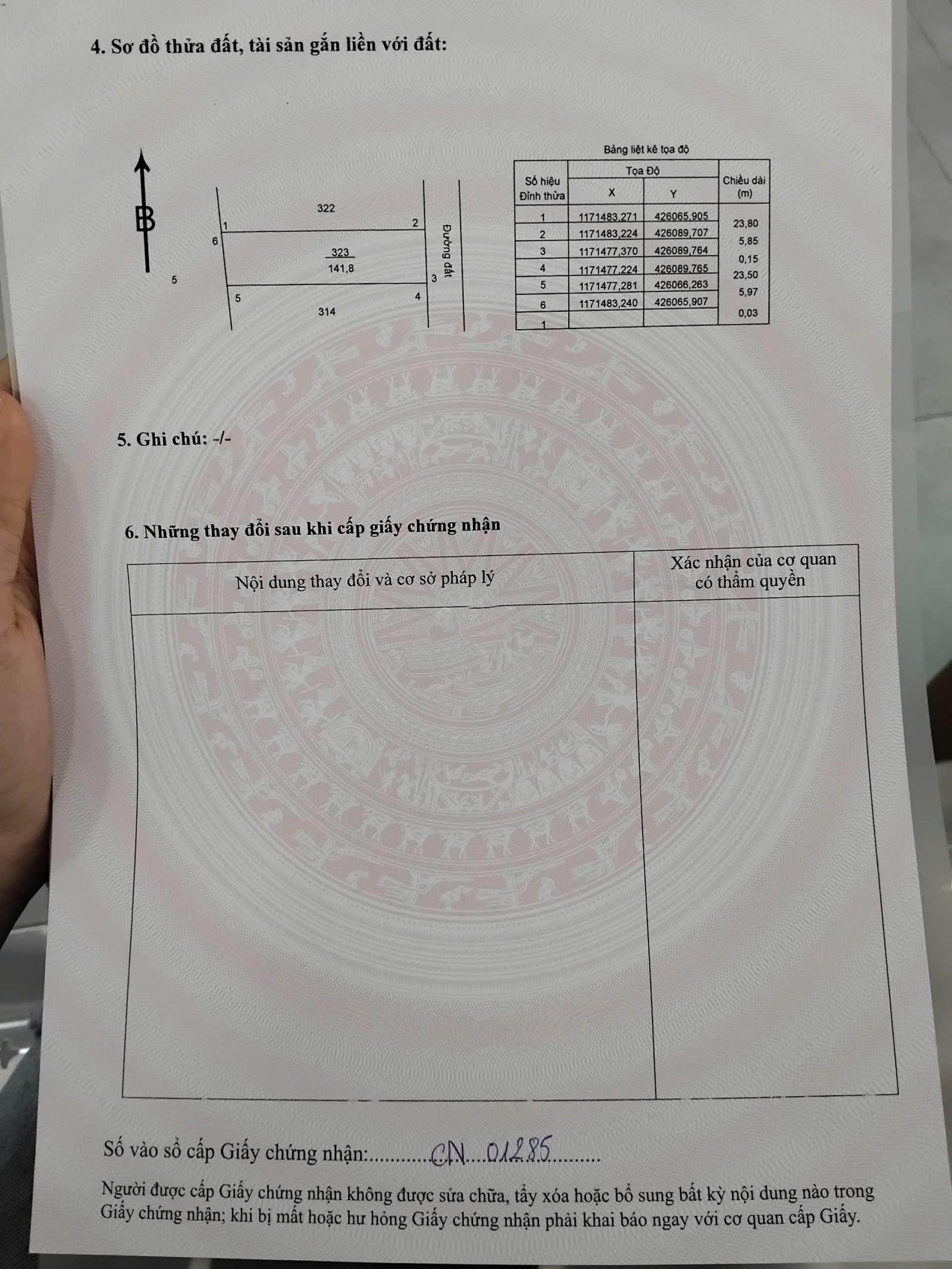 CHÍNH CHỦ BÁN ĐẤT THỔ CƯ SẴN SỔ NGAY MẶT TIỀN TRẦN HƯNG ĐẠO-PHÚ MỸ - Ảnh 4