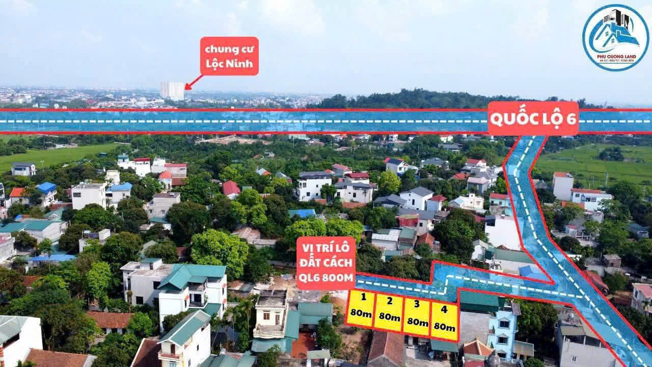 CC e cần bán gấp mảnh đất 80m full thổ cư tại xóm quyết thắng phụng châu chương mỹ giá 2,6 tỷ - Ảnh 1