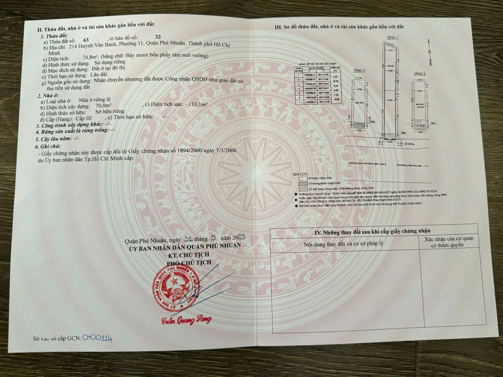BÁN NHÀ MẶT PHỐ HUỲNH VĂN BÁNH, P.11, Q.PHÚ NHUẬN, 166M2, 6 TẦNG, 54 TỶ, SỔ HỒNG - Ảnh 1