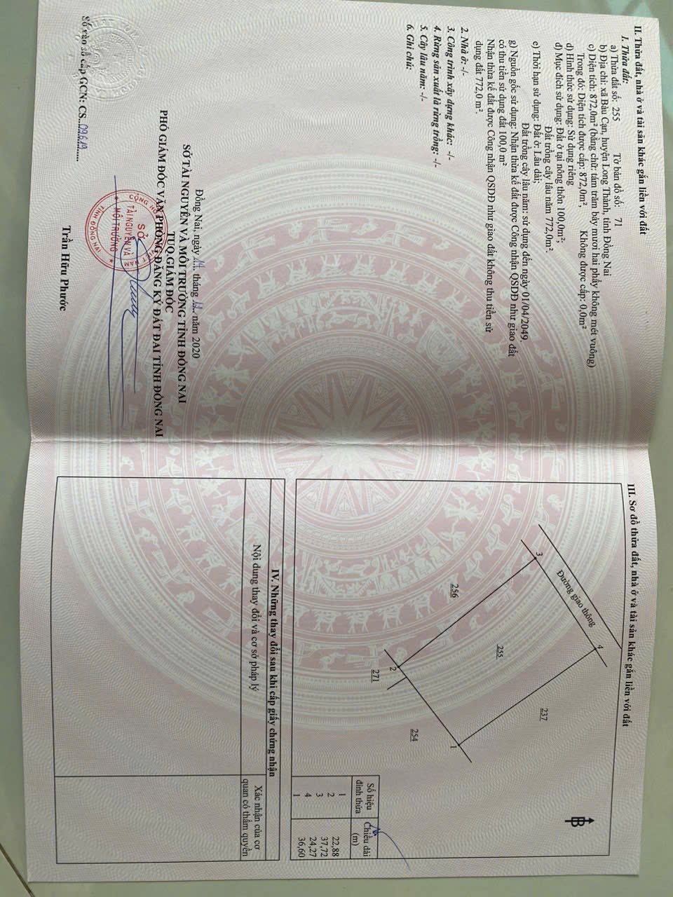 ĐẤT ĐẸP NGAY TRUNG TÂM BÀU CẠN – GIÁ CỰC MỀM - Ảnh 2