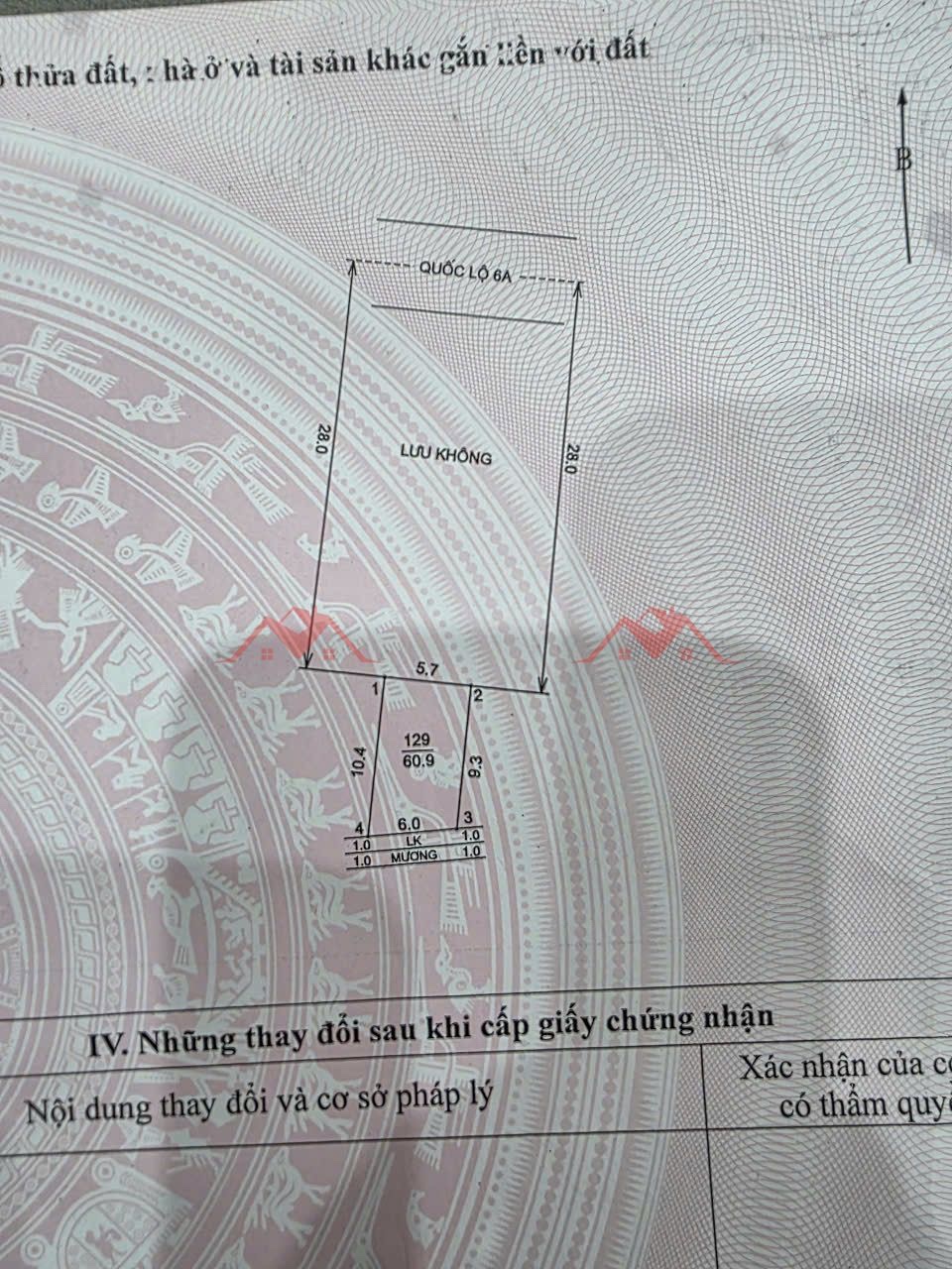 CHÍNH CHỦ BÁN LÔ ĐẤT 60,9M TRỤC CHÍNH KINH DOANH MẶT ĐƯỜNG QL6 CHƯƠNG MỸ-HÀ NỘI - Ảnh 4