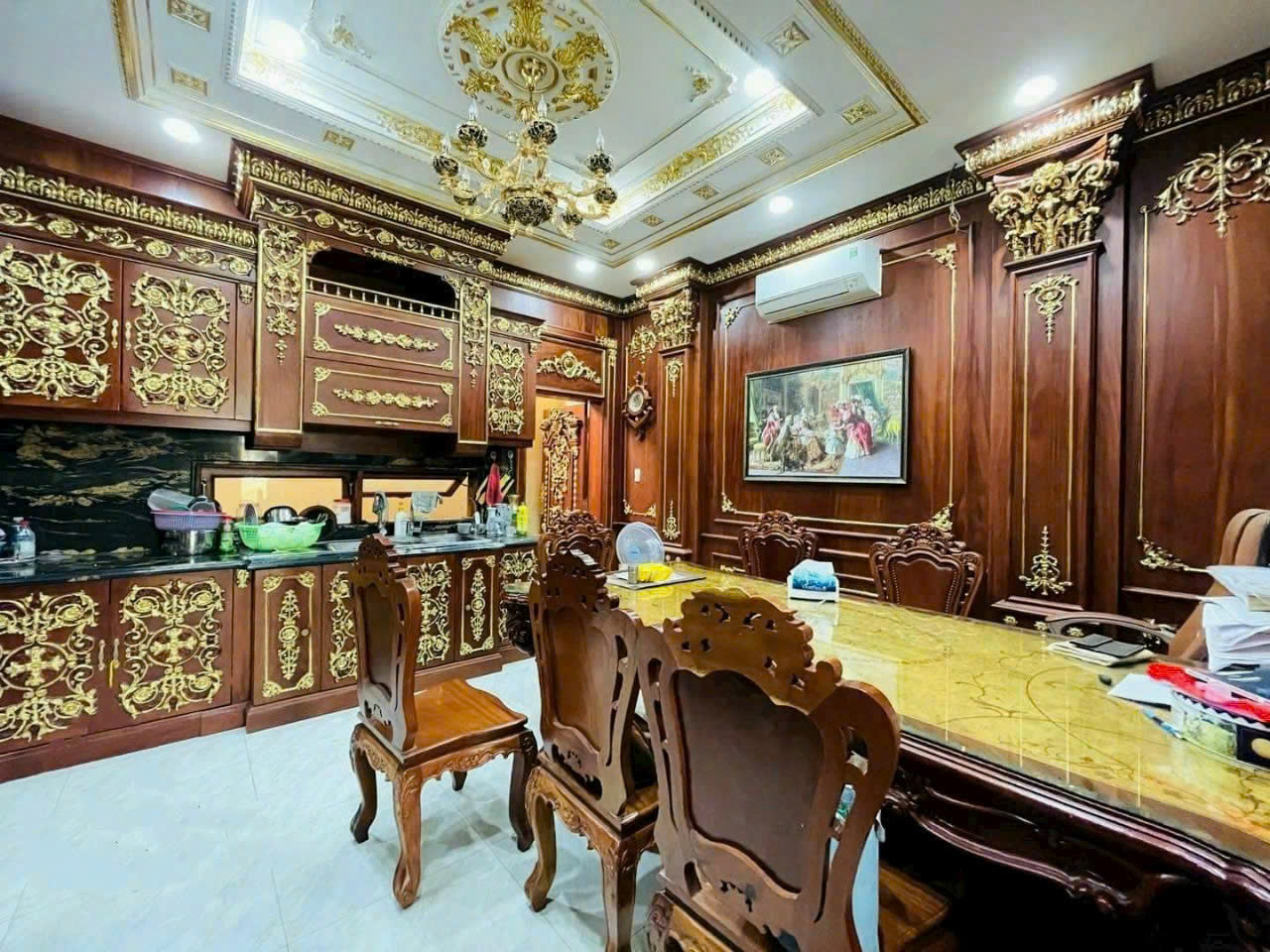 Biệt thự 5 lầu HXT thông Dương Quảng Hàm ngang 8m 180m2 tặng NT Vàng 24K hồ bơi 37.9 tỷ - Ảnh 4
