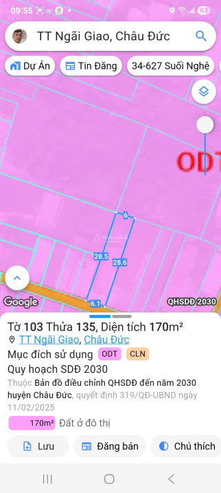 Bán nhà 1 trệt 1 lầu 170m² ngay trung tâm Ngãi Giao, đường ô tô, giá chỉ 1.8 tỷ sổ riêng - Ảnh 3