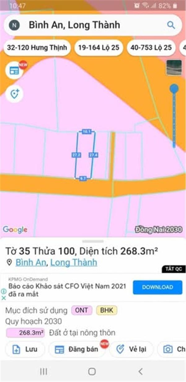 BÁN NHANH LÔ ĐẤT QUY MÔ LỚN TẠI MỸ PHƯỚC – BẾN CÁT, BÌNH DƯƠNG - Ảnh chính