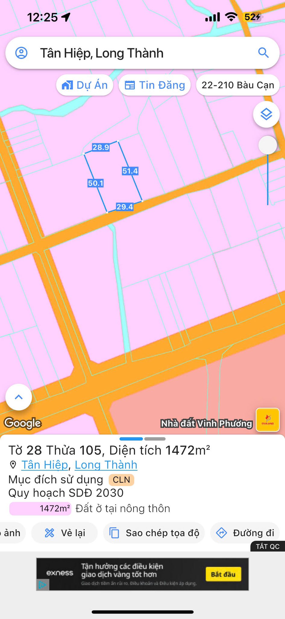 🌟 BÁN ĐẤT RỘNG 1.472M² – GẦN KHU DÂN CƯ ĐÔNG ĐÚC – TÂN HIỆP, LONG THÀNH 🌟 - Ảnh chính