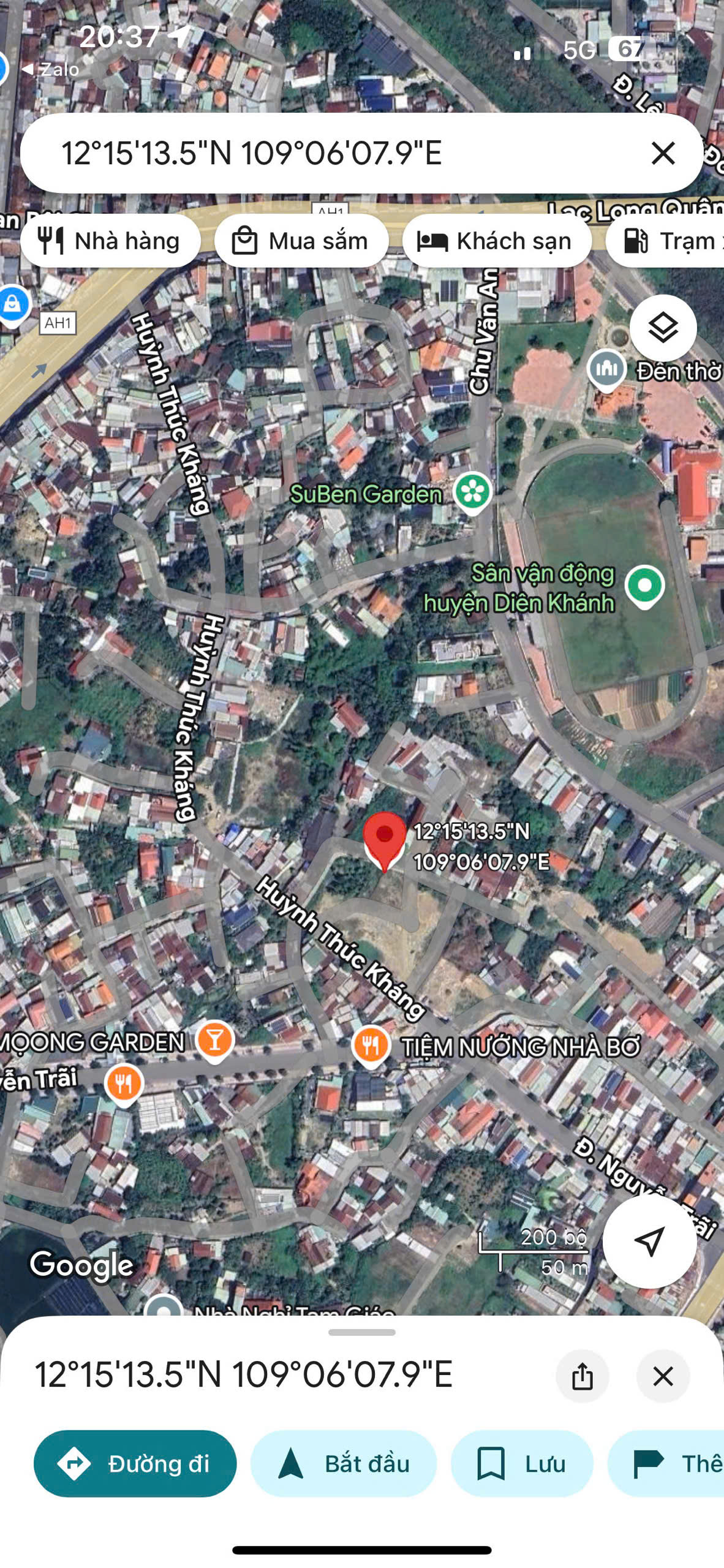 Bán lô đất thổ cư Diên Toàn, Diên Khánh. Diện tích:100m2 giá bán 1 tỷ 450 triệu - Ảnh chính