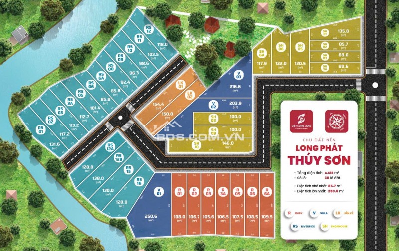 BÁN ĐẤT NỀN LONG PHÁT THUÝ SƠN - SẴN SỔ ĐỎ - SANG TÊN NGAY - GIÁ CHI 99TR/LO - Ảnh 3