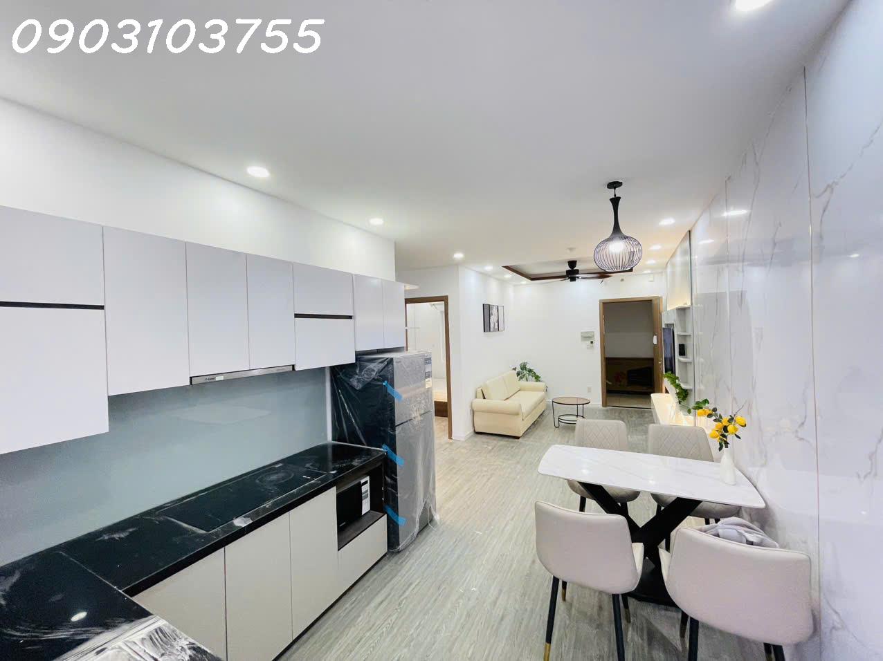 (3528 1B) Cần bán gấp căn hộ biển Mường Thanh Viễn Triều full nội thất mới.View biển nhiều 2phòng - Ảnh 3
