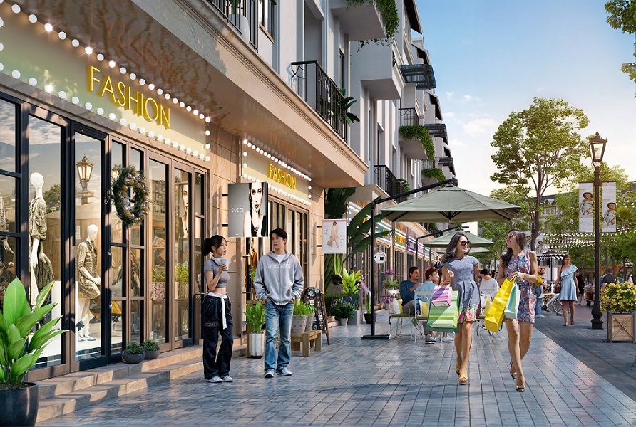 Bán nhà phố 5 tầng, mặt đường liên xã 21m, KĐT khép kín Economy Như Quỳnh, Văn Lâm, HY, giá 8,5 tỷ - Ảnh chính
