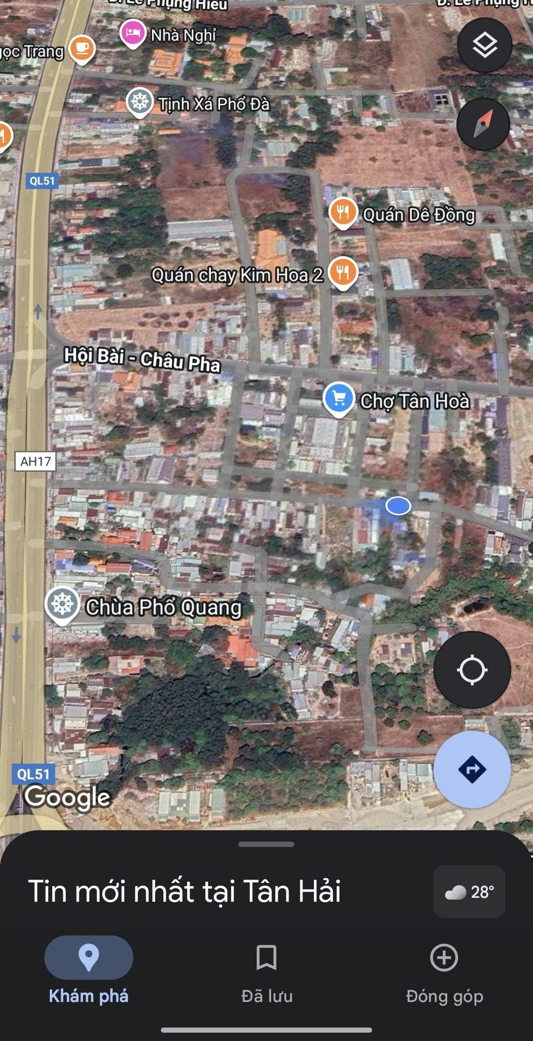 Chính Chủ Bán đất mặt tiền đường nhựa ngay chợ Tân Hoà, Phú Mỹ, BRVT. - Ảnh 2