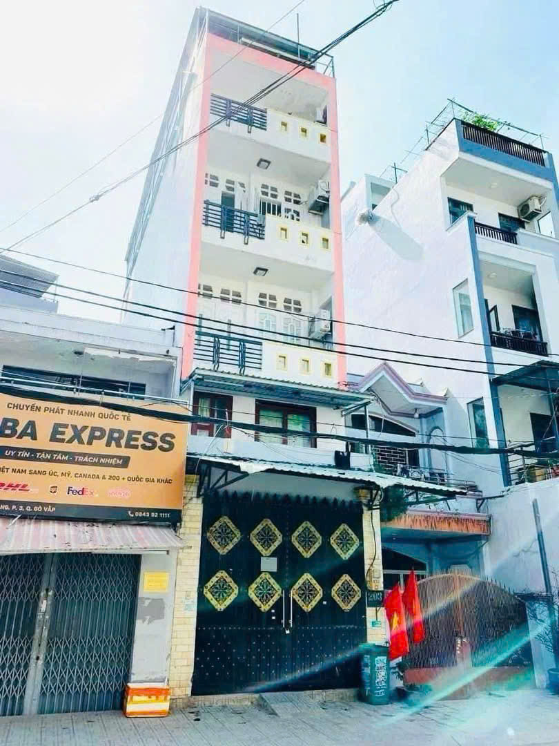 Bán nhà MT Nguyễn Văn Công P3, GÒ VẤP  DT 4x19m trệt lửng 2 lầu ,Giá 14 tỷ TL - Ảnh chính