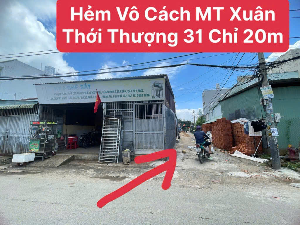 Đất đẹp (12x15.5), full thổ Cách MT Xuân Thới Thượng 31, Quận 12, Giá cực rẻ - Ảnh 1