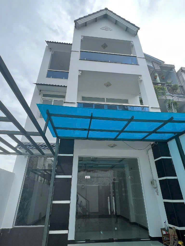 NHÀ 4 TẦNG (6x24) MỚI ĐẸP HẺM XE HƠI – NGAY CỤC THI HÀNH ÁN Q12 - Ảnh chính