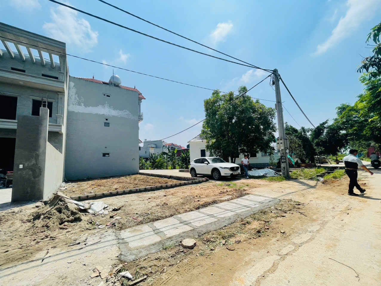 CẦN BÁN MẢNH ĐẤT 108M, LÔ GÓC 2 MẶT TIỀN, ĐẤU GIÁ PHÂN LÔ, VỈA HÈ OTO TRÁNH, GẦN TRƯỜNG, QL 32 TẠI - Ảnh 1