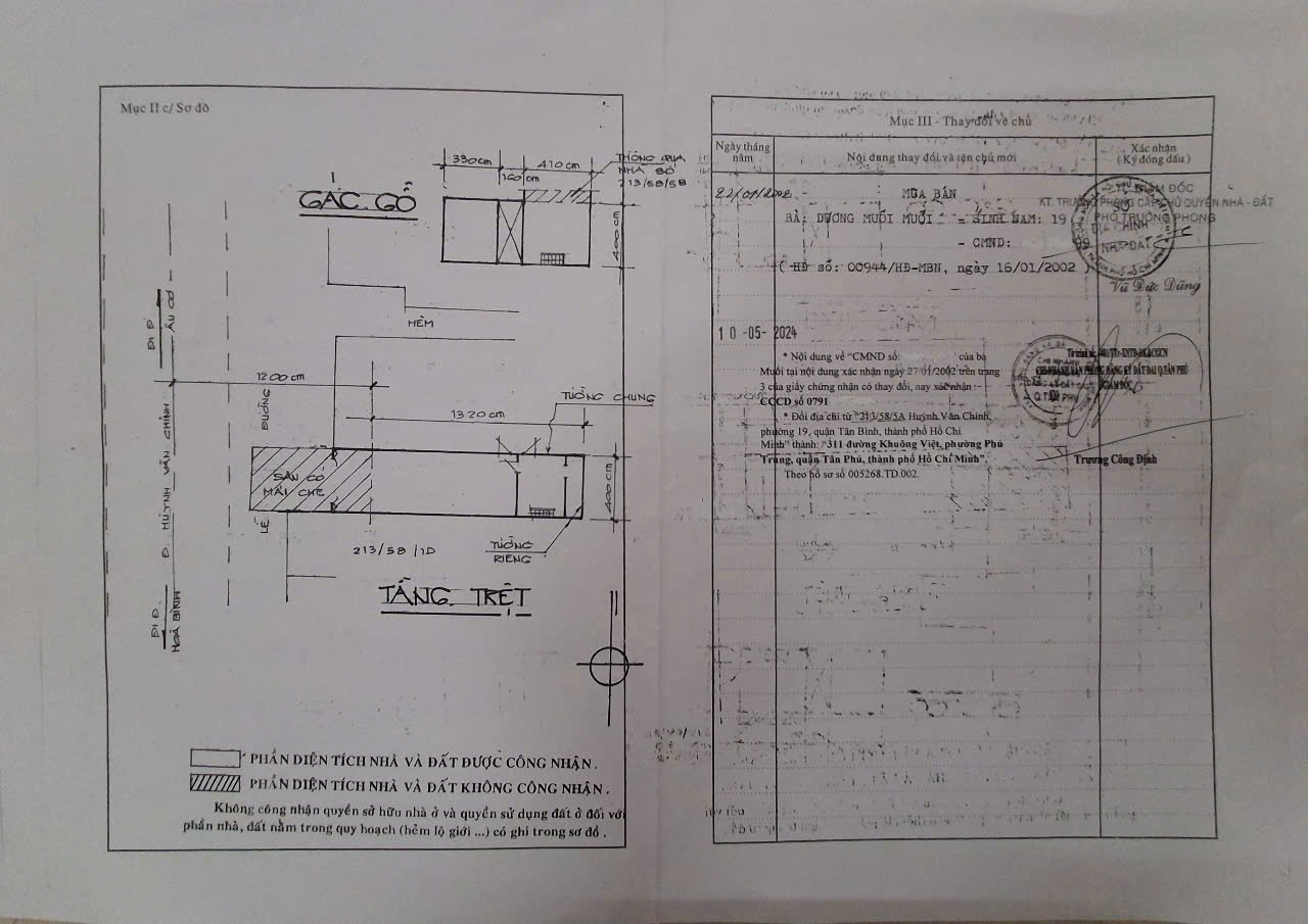 Bán Nhà Mặt Tiền Đường Khuông Việt, P. Phú Trung, Q. Tân Phú - 4x19m - 10.2 Tỷ - Ảnh 1