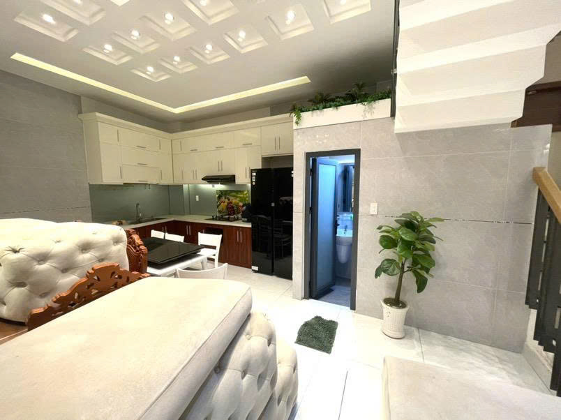 Nhà đẹp 4 tầng hẻm 318 Thống Nhất ngang 4.5m 63m2 gần UBND Phường 16 chỉ 8 tỷ xíu. - Ảnh 4