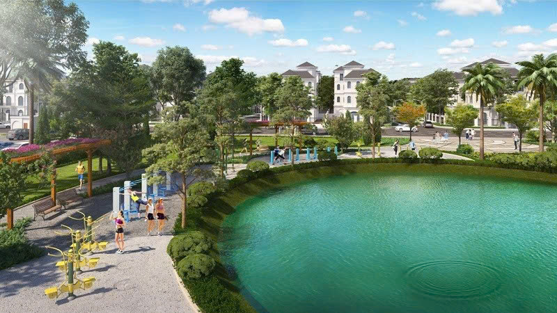 BÁN BIỆT THỰ GREEN VILLAS - VINHOMES SMART CITY - 284M² - MT 16M - VỊ TRÍ ĐẸP - GIÁ 87 TỶ - Ảnh 2