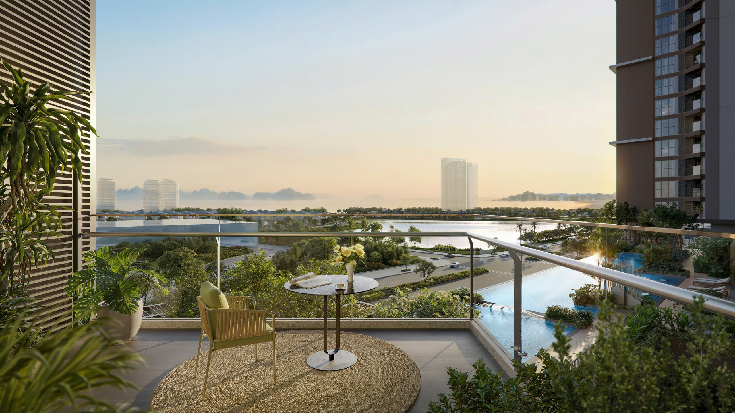 Bán Chung Cư 1PN, 1WC tại Hoàng Quốc Việt, 1,7 tỷ, 38,8m2, view "Vịnh Di Sản Hạ Long - Ảnh 2