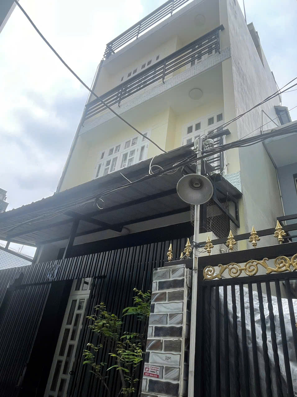 Nhà đẹp 4 tầng ngang 4,9m Bình đông P14Q8 giá 6.15 tỉ - Ảnh 1