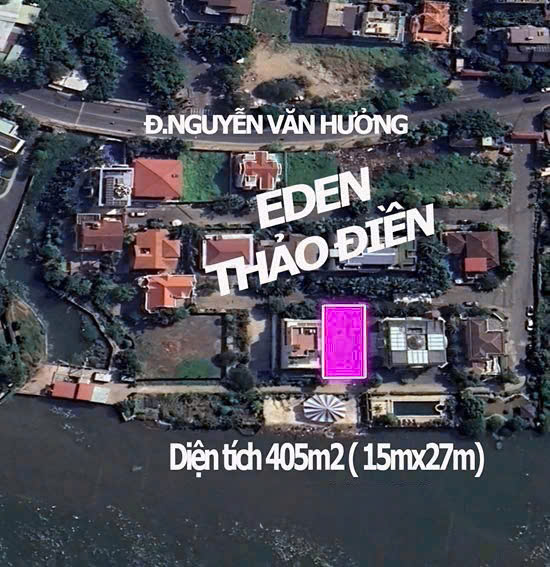 Bán đất biệt thự mặt sông Sài Gòn khu Compound Eden - Nguyễn Văn Hưởng - P. Thảo Điền<br>-Q2 - Ảnh chính