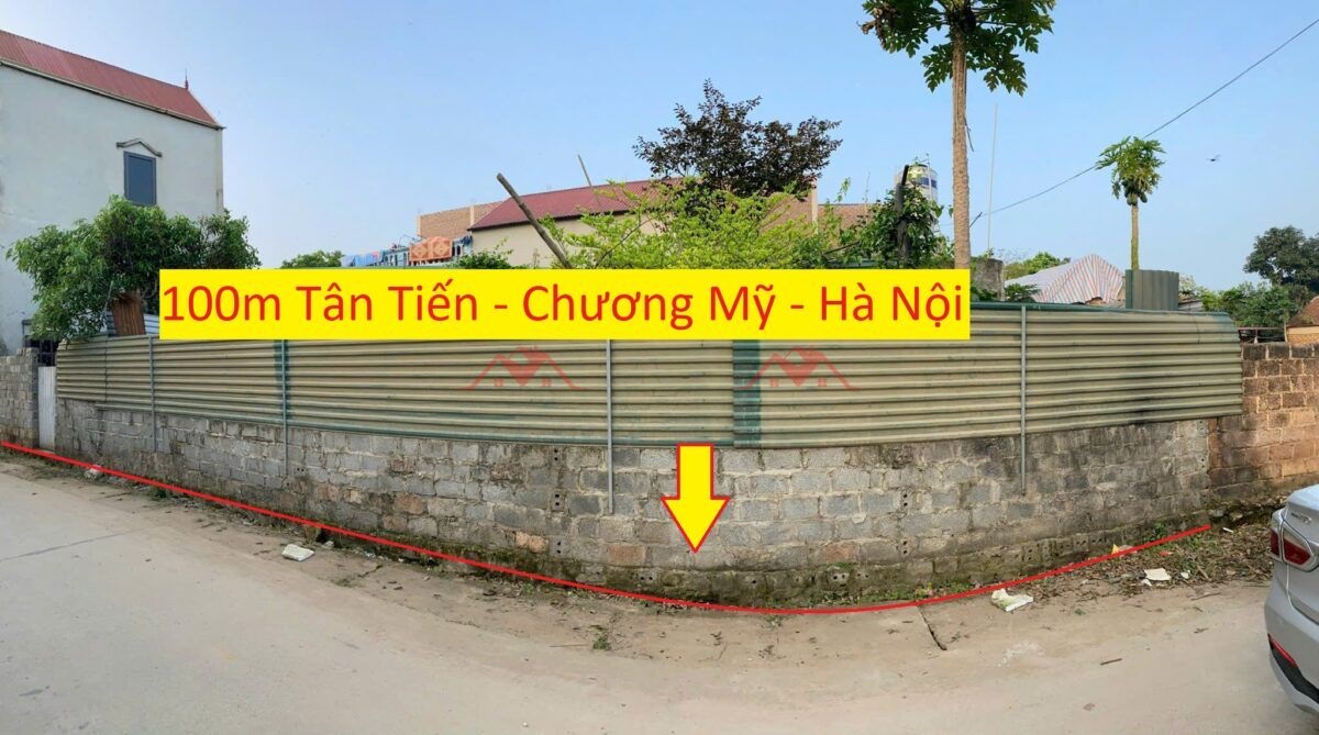 CHÍNH CHỦ BÁN LÔ ĐẤT 100M TẠI TÂN TIẾN-CHƯƠNG MỸ-HÀ NỘI - Ảnh chính