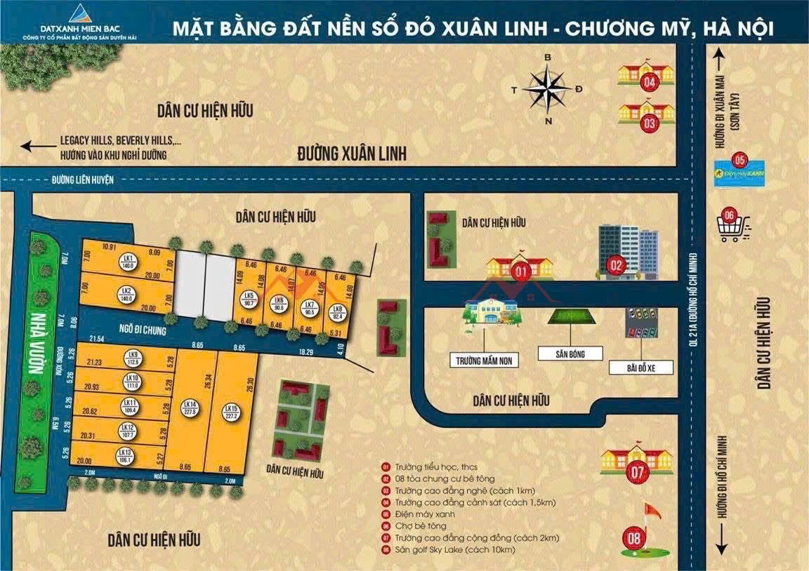 CHÍNH CHỦ BÁN LÔ ĐẤT 90,6M TẠI THỦY XUÂN TIÊN-CHƯƠNG MỸ-HA NỘI - Ảnh chính
