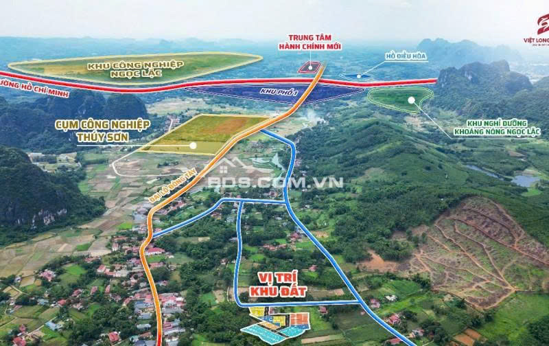 Đất Nền Long Phát – Thúy Sơn,Gần Khu Công Nghiệp Sang Tên Ngay, Giá Cực Tốt Chỉ Từ 1tr/M2 - Ảnh 1