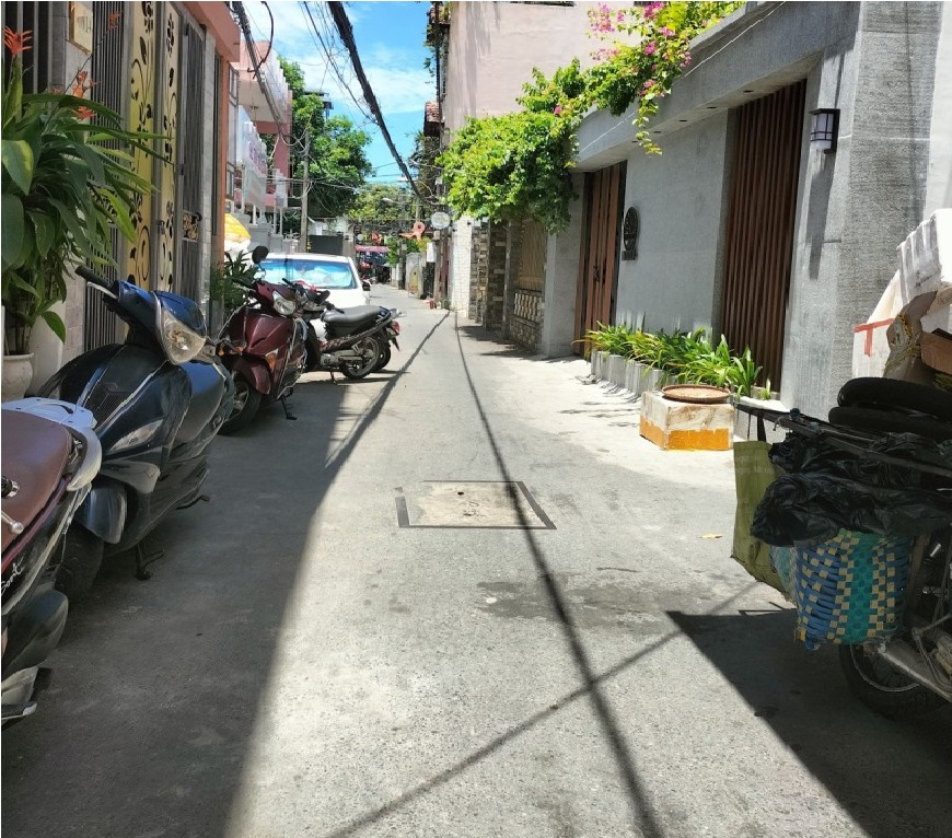 ♣ Đất Kiệt 5m Hoàng Diệu, 159m2, Ngang 6m, vuông đẹp, thoáng sau nhà, xây căn hộ cực đẹp, 6.8  tỷ, - Ảnh 2