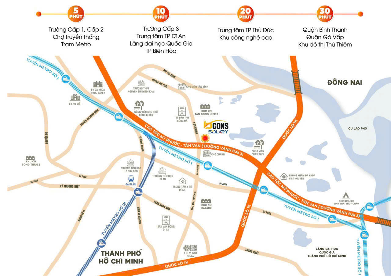 CĂN HỘ 2PN GIÁ TỪ 1 TỶ 9 - CHIẾT KHẤU LÊN ĐẾN 130 TRIỆU - NGAY TUYẾN METRO SỐ 1 - Ảnh 2