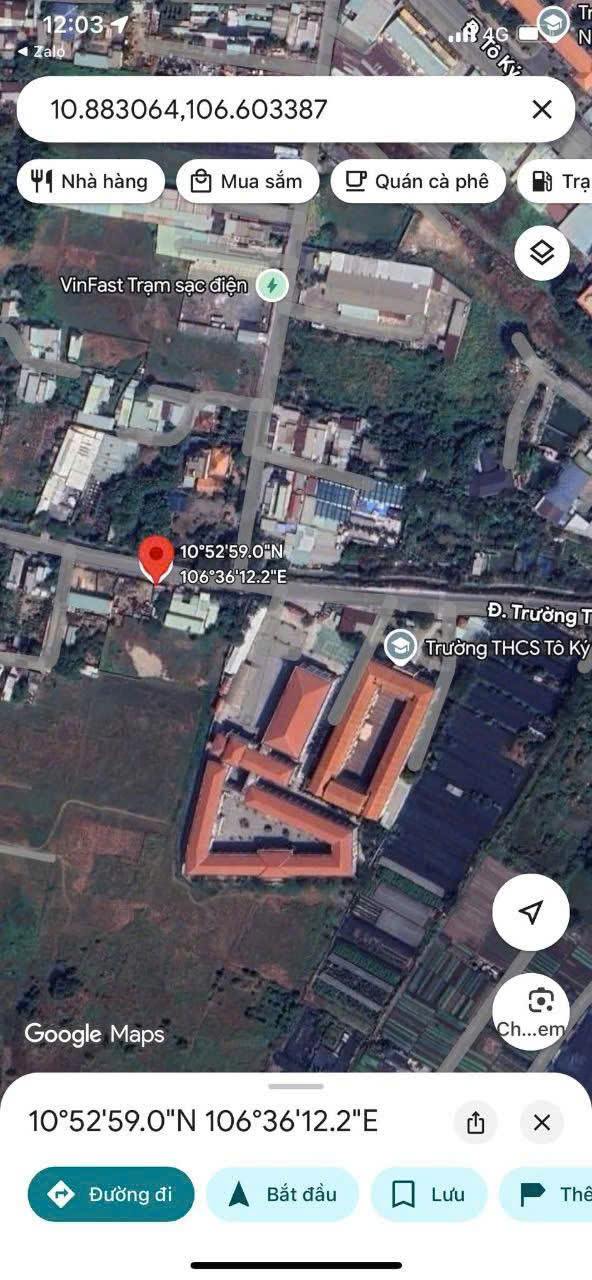 BÁN 4 LÔ ĐẤT MT NHỰA NGAY TRƯỜNG HỌC – TÔ KÝ, HÓC MÔN, CHỈ 5TỶ - Ảnh chính