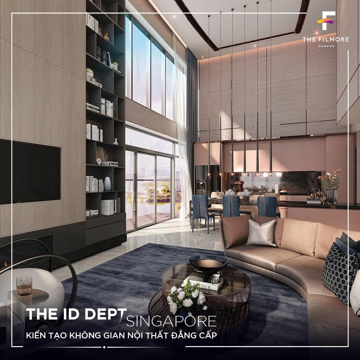 Bán căn hộ The Filmore Đà Nẵng 2PN View đẹp-Bàn giao full Nội thất nhập khẩu cao cấp-Sở hữu lâu dài - Ảnh 1