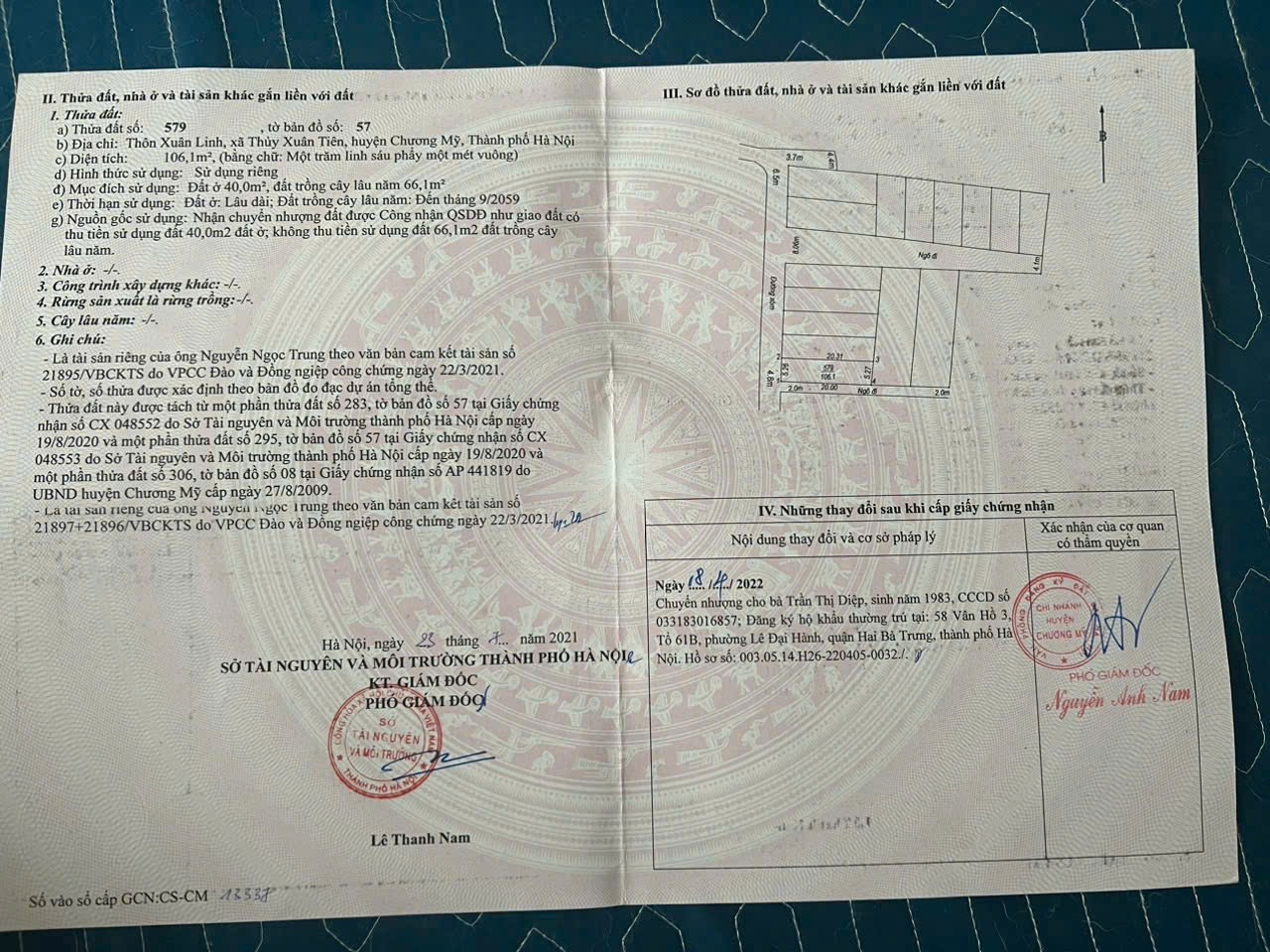 CHÍNH CHỦ Cần Bán Nhanh 2 Lô Đất Vị Trí Đẹp Tại  Gần Gần Chợ Bê Tông Xuân Mai - Ảnh chính