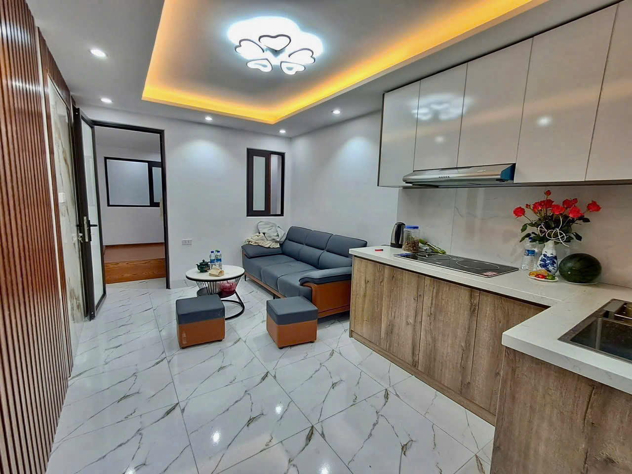 Bán nhà riêng Thái Thịnh quận Đống Đa 32m x 4T giá 6.18 tỷ, ngõ rộng, ở và kinh doanh - Ảnh chính