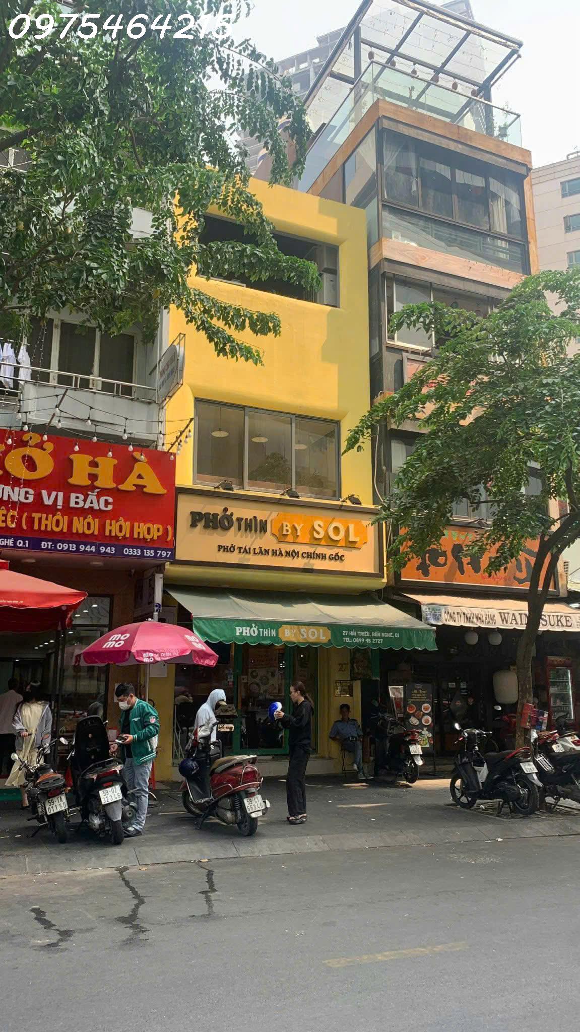 BÁN NHÀ MẶT TIỀN HẢI TRIỀU, P. BẾN NGHÉ, QUẬN 1 – HĐ THUÊ 140TR/THÁNG - Ảnh 1