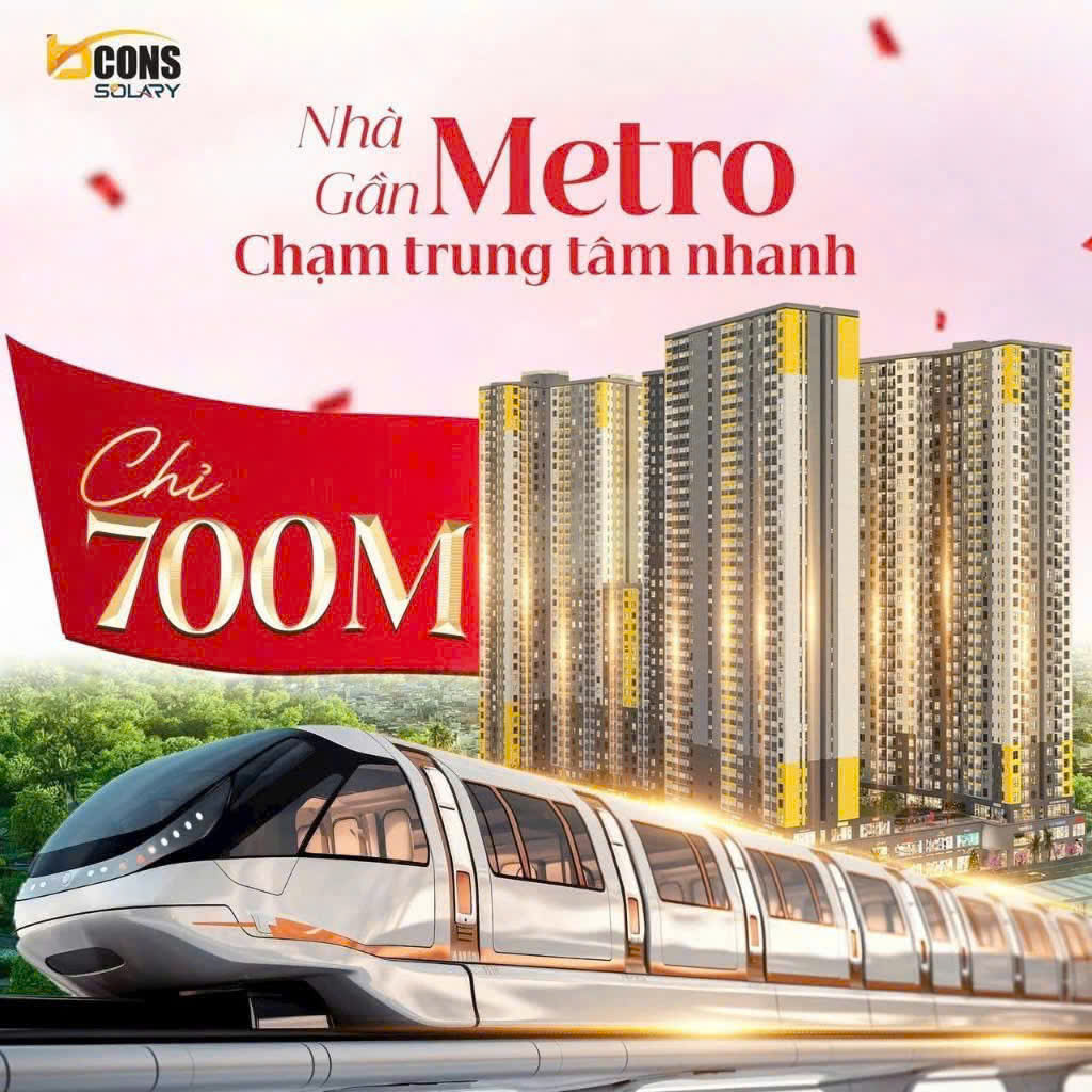 BCONS SOLARY - CƠ HỘI ĐẦU TƯ & AN CƯ TỐT NHẤT 2025 - Ảnh chính
