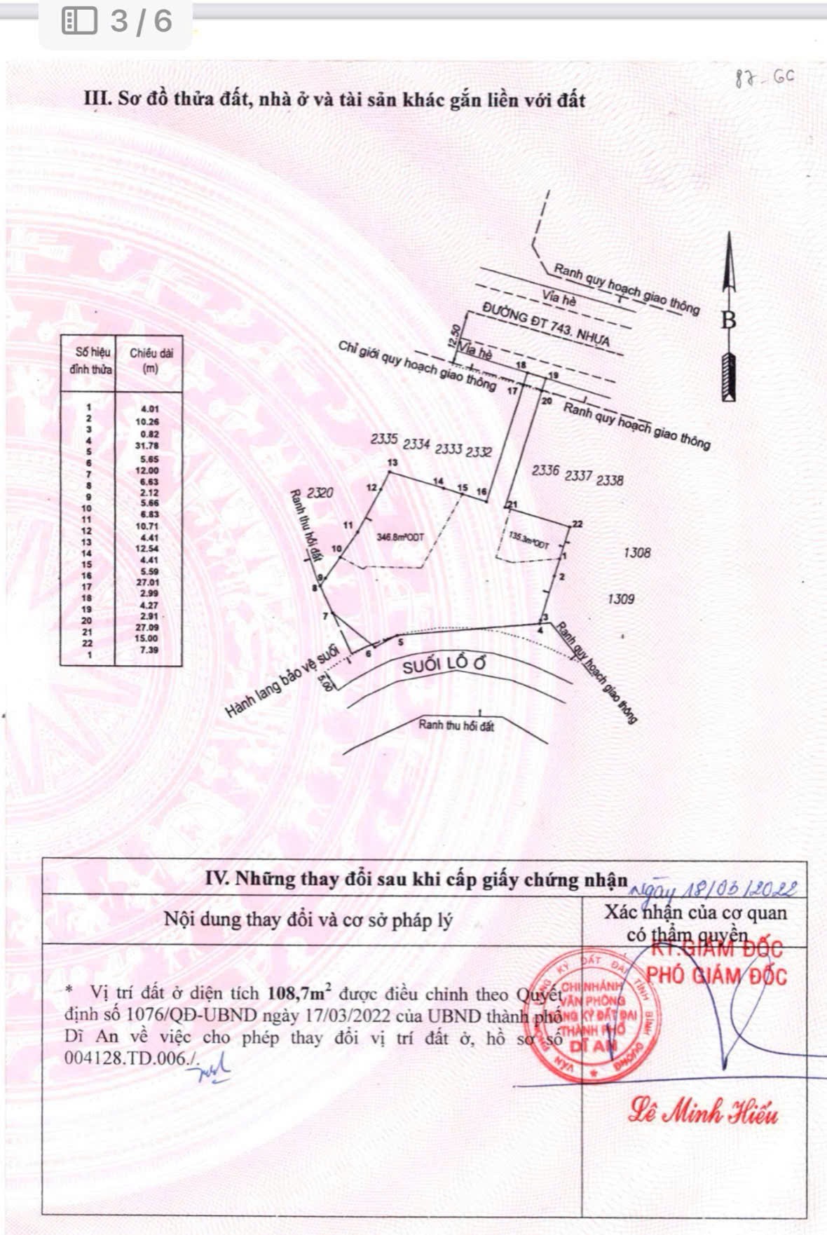 ĐẤT ĐẸP - GIÁ TỐT - Cần Bán Nhanh Lô Đất Đẹp Vị Trí Tại Thành Phố Dĩ An, Tỉnh Bình Dương - Ảnh 2
