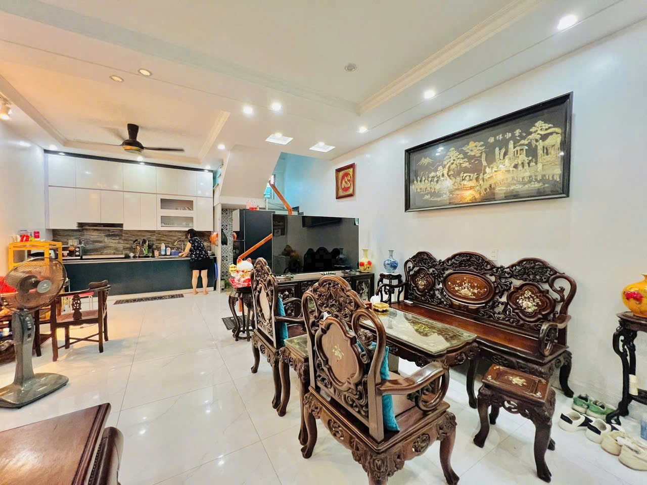 Bán nhà Trực Cát 45m 4 tầng, ngõ cực nông, giá 3.1 tỉ gần Thiên Lôi - Ảnh 1