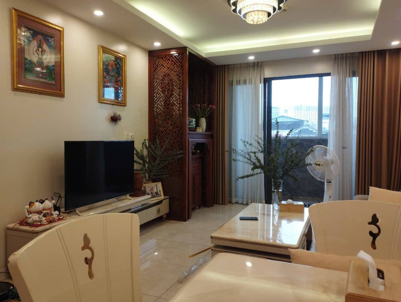 (Tin thật 100%) CH 85m2 x 2PN tại Tân Hoàng Minh Hoàng Cầu - nội thất 500 triệu - BC hướng Bắc - Ảnh chính
