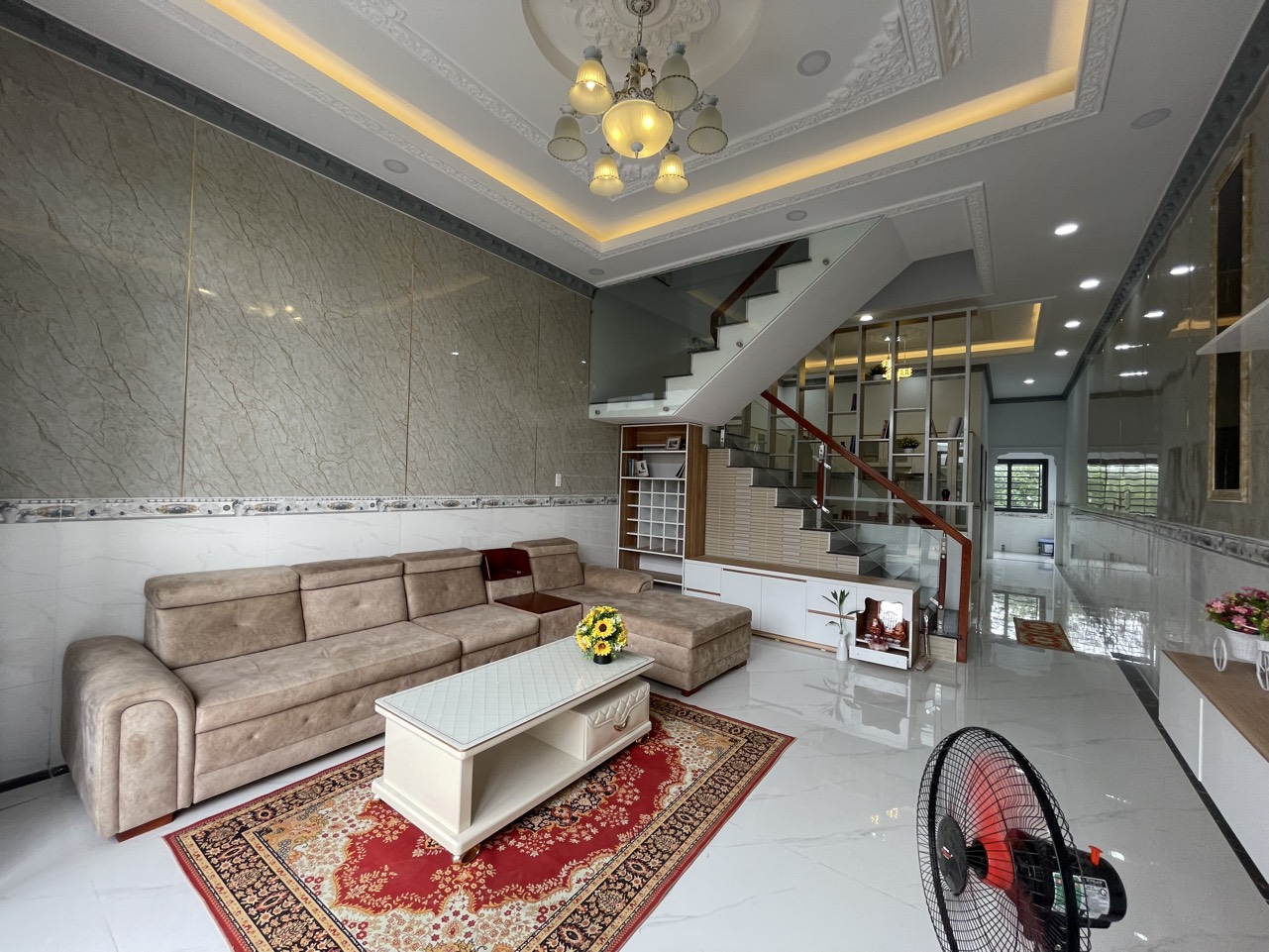 Chỉ 900 Triệu Sở hữu Nhà đẹp Đinh Đức Thiện, xã Phước Lý , 100m2, SHR - Ảnh 1