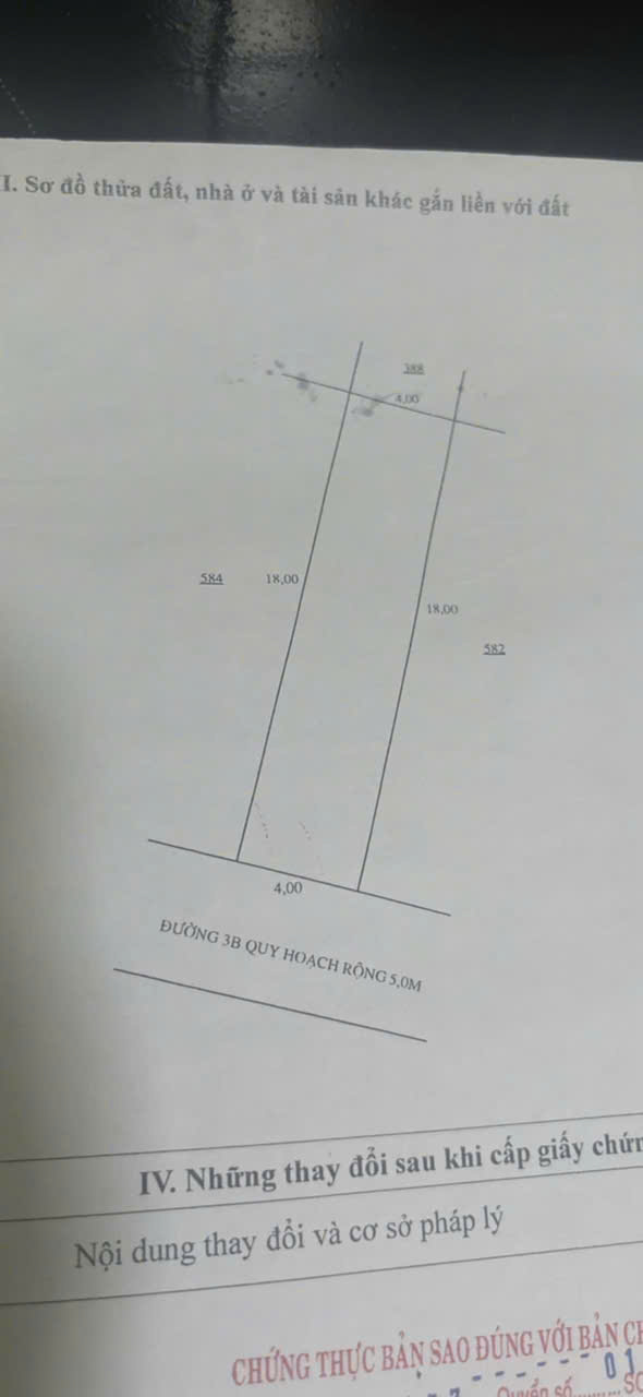 Đất TĐC Đất Lành Vĩnh Thái <br>Diện tích 72m2,ngang 4m<br>Giá 1tỉ999 Triệu - Ảnh 2