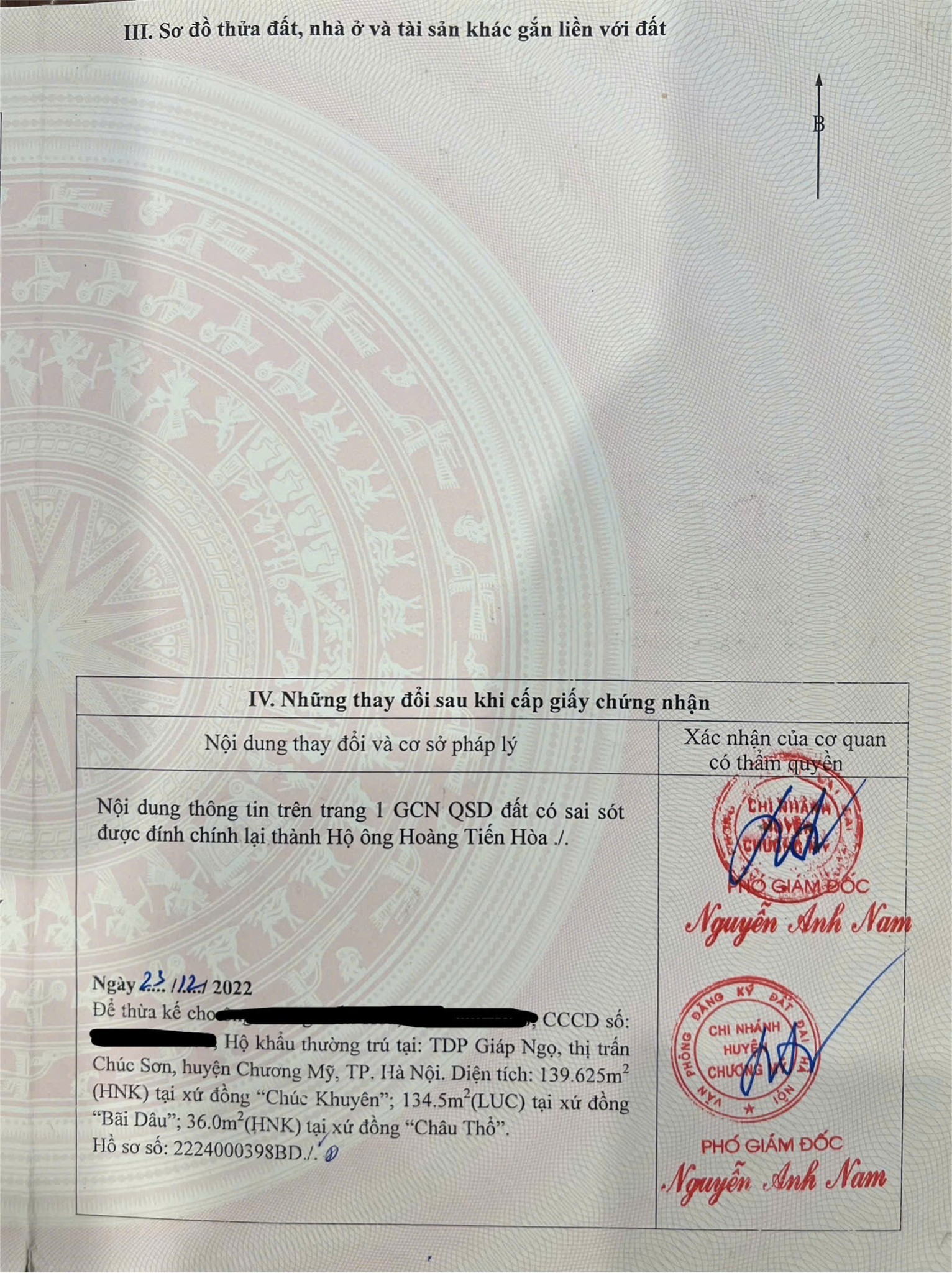ĐẤT CHÍNH CHỦ- GIÁ ĐẦU TƯ  cần bán nhanh lô đất tại huyện Chương Mỹ, tp Hà Nội - Ảnh 1