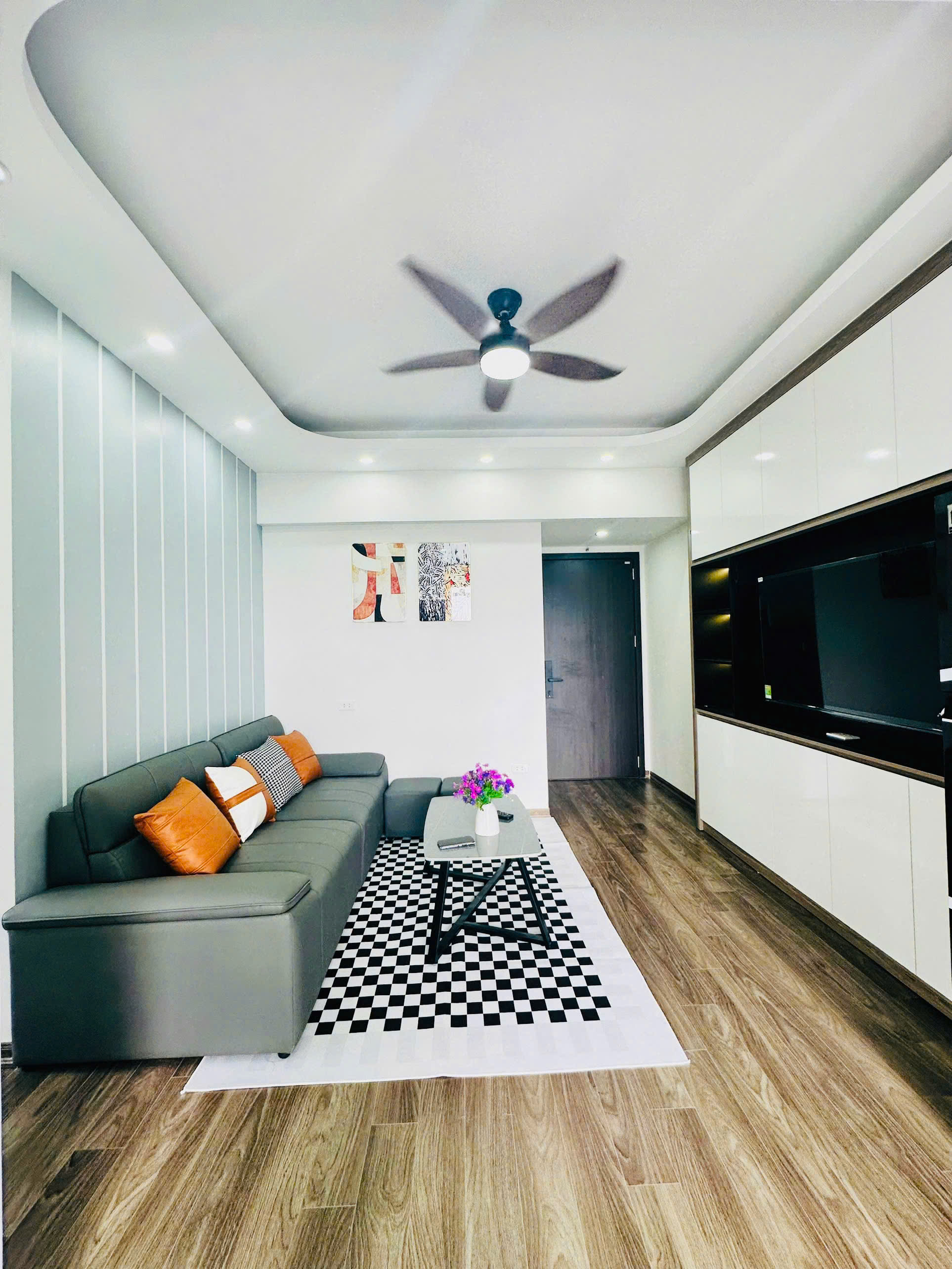 Bán căn hộ chung cư CT1-A1 Linh Đàm, 45m2, 2 ngủ, căn góc 2 mặt view đẹp, 3ty480 - Ảnh 1