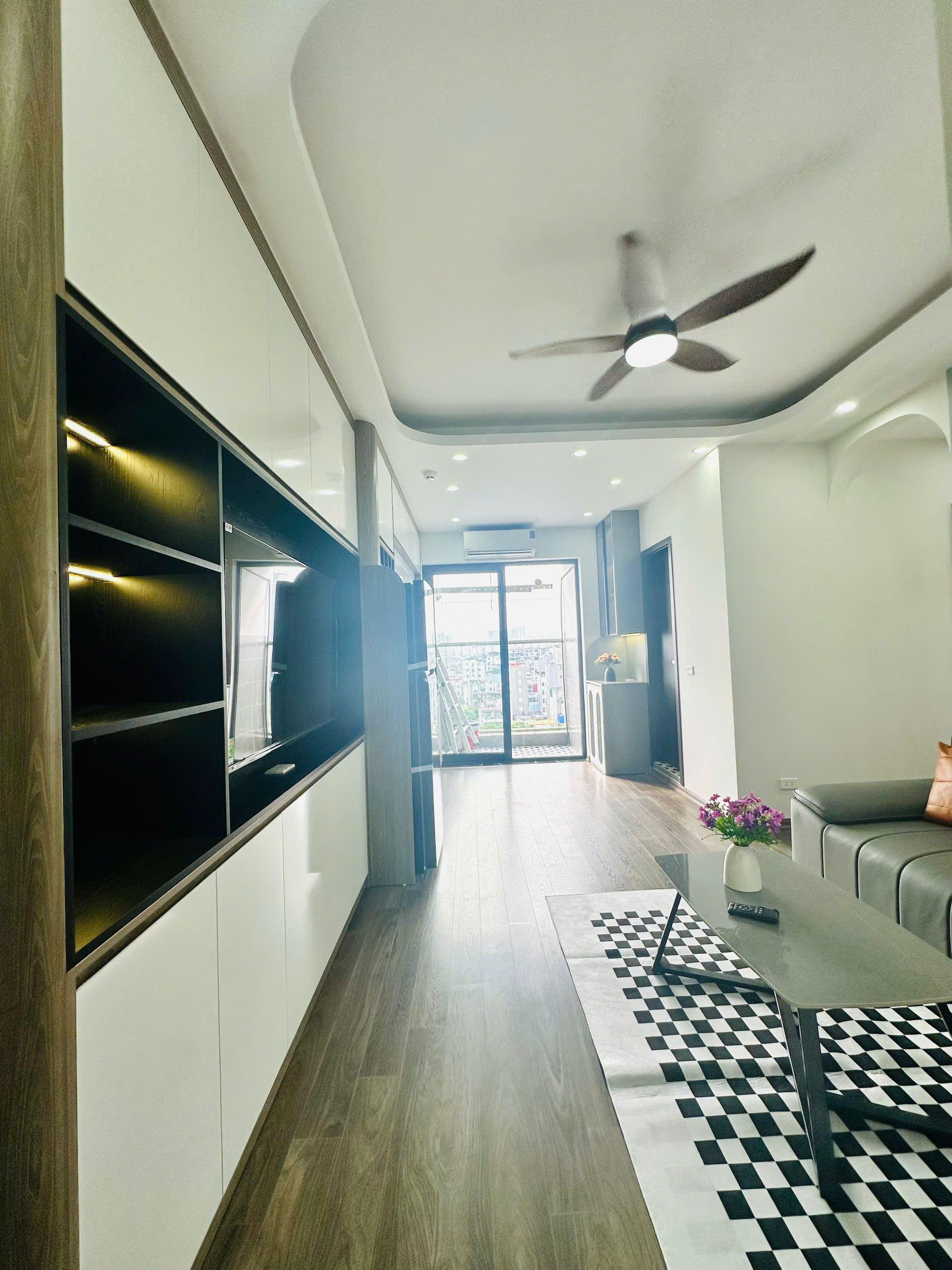 Bán căn hộ chung cư CT1-A1 Linh Đàm, 45m2, 2 ngủ, căn góc 2 mặt view đẹp, 3ty480 - Ảnh 2