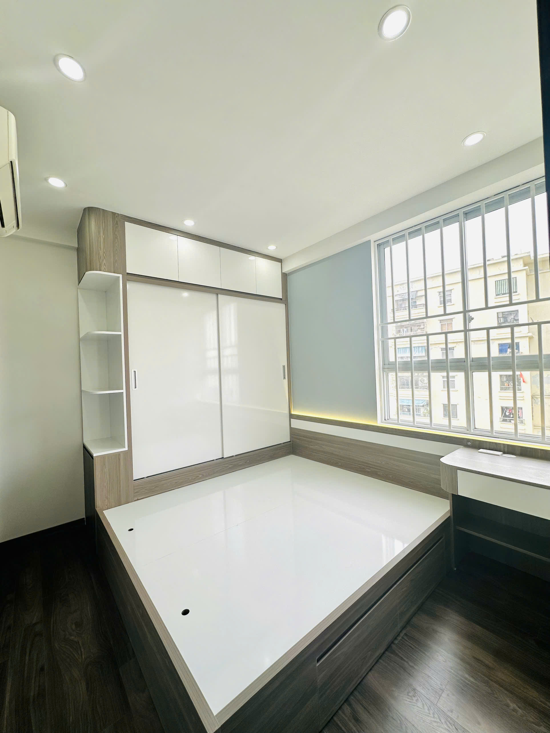 Bán căn hộ chung cư CT1-A1 Linh Đàm, 45m2, 2 ngủ, căn góc 2 mặt view đẹp, 3ty480 - Ảnh 3